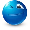 Sticker 🤩 Blue Face Emoji @TgEmojis