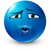 Sticker 🤩 Blue Face Emoji @TgEmojis
