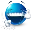 Sticker 🤩 Blue Face Emoji @TgEmojis