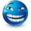 Sticker 🤩 Blue Face Emoji @TgEmojis