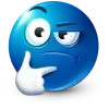Sticker 🤩 Blue Face Emoji @TgEmojis