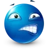 Sticker 🤩 Blue Face Emoji @TgEmojis