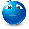 Sticker 🤩 Blue Face Emoji @TgEmojis