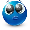 Sticker 🤩 Blue Face Emoji @TgEmojis
