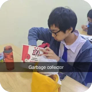 Telegram sticker 🫥 James