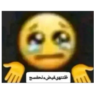 Telegram sticker 🫥 عشوائيات مخققنا ريان😍☝️/@OTC506