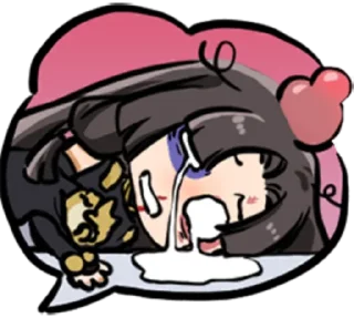 Телеграм стикер 😵 Naraka