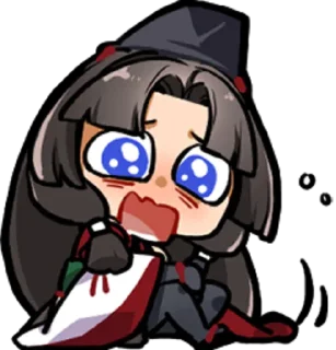 Телеграм стикер 😱 Naraka