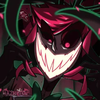 Telegram sticker 📻 alastor-hazbin hotel | @Hazhell00 | ➡️ @Ctikerubot