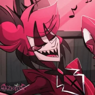 Sticker 📻 alastor-hazbin hotel | @Hazhell00 | ➡️ @Ctikerubot