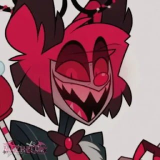 Telegram sticker 📻 alastor-hazbin hotel | @Hazhell00 | ➡️ @Ctikerubot