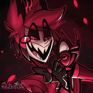 Video sticker 📻 alastor-hazbin hotel | @Hazhell00 | ➡️ @Ctikerubot