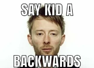 Telegram sticker 😂 Thom Yorke @overdosingonmusic