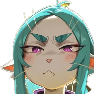Telegram sticker ⭐️ The Ariral's ♡ @Keish_XG