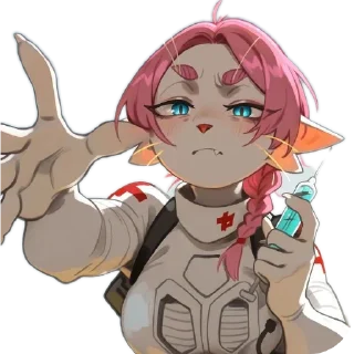 Telegram sticker ⭐️ The Ariral's ♡ @Keish_XG