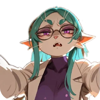 Telegram sticker ⭐️ The Ariral's ♡ @Keish_XG