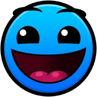 Video sticker 😀 Geometry Dash Faces part 1 by Tog4forev.