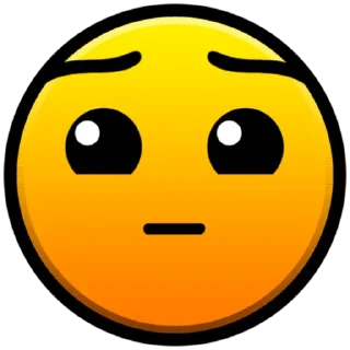 Video sticker 😐 Geometry Dash Faces part 1 by Tog4forev.