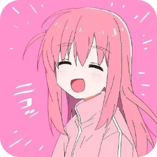 Video sticker 😁 Akita The Bocchi