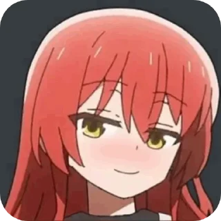 Телеграм стикер 🥵 Akita The Bocchi