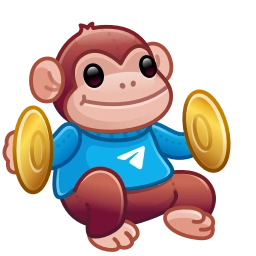 Telegram sticker 🐒 Jolly Chimp @podarkitgnft