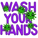 Telegram sticker 🧼 The Virus