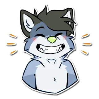 Video sticker 😁 Dusk the dog
