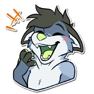 Video sticker 😂 Dusk the dog