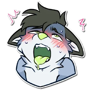 Telegram sticker 🥵 Dusk the dog