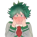 Телеграм стикер 😳 (@Tengen) My Hero Academia 2