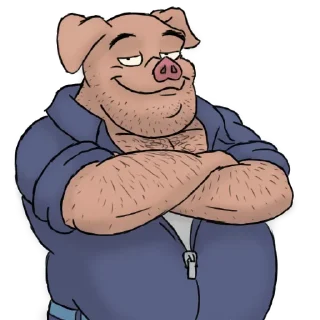 Telegram sticker 😏 Boomer's Big Date