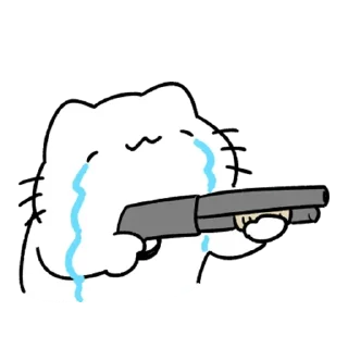 Video sticker 🔫 247 mood for gelapig — @stckrRobot