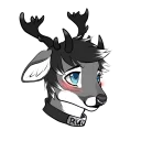 Sticker ☺️ Rude Deer