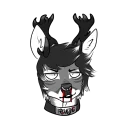 Video sticker 👌 Rude Deer