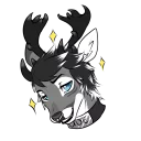Telegram sticker 😎 Rude Deer