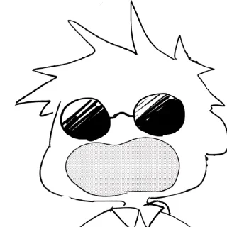 Telegram sticker ▪️ Gojo Satoru | @Toji_sama