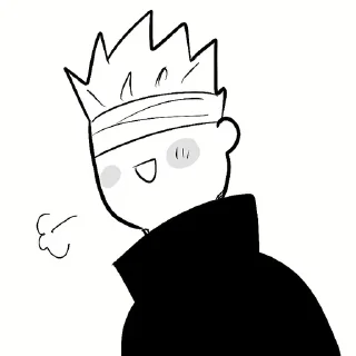 Telegram sticker ▪️ Gojo Satoru | @Toji_sama