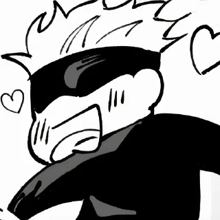 Telegram sticker ▪️ Gojo Satoru | @Toji_sama