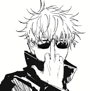 Telegram sticker ▪️ Gojo Satoru | @Toji_sama