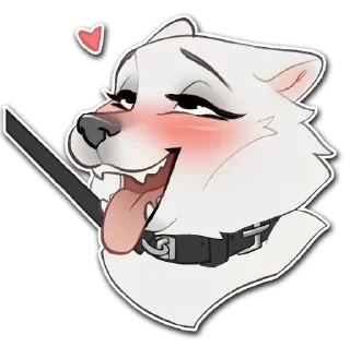 Telegram sticker 🐕‍🦺 VilkaANDRick