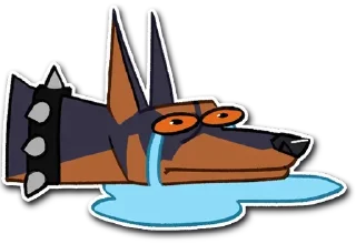 Telegram sticker 😭 VilkaANDRick