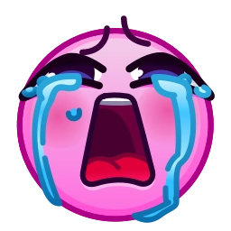 Telegram sticker 😭 Horny Emoji @TgSticker