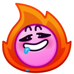 Telegram sticker 🔥 Horny Emoji @TgSticker