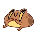 Telegram stiker 🤦‍♀️ Disgruntled Toad