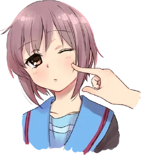 Video sticker 😋 Mashiro's Creation @AnimeParadise_ap