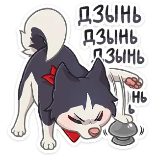 Video sticker 🐺 Лаки от @TgSticker