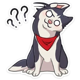 Telegram sticker 🐺 Лаки от @TgSticker