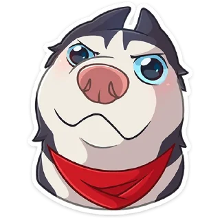 Telegram sticker 🐺 Лаки от @TgSticker