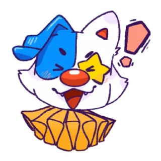 Телеграм стикер 😝 Whimsical Lily