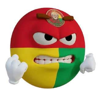 Telegram sticker 🌟 Guiné-Timor-Angola união sinis :: @fStikBot